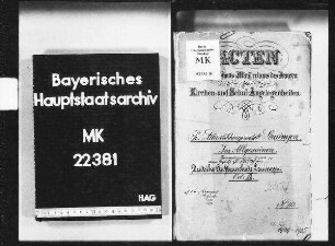 Lauingen. Schullehrerseminar. Im allgemeinen.