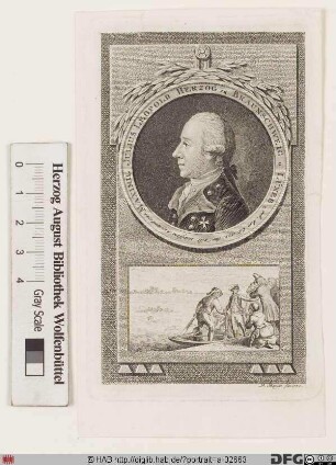 Bildnis (Maximilian Julius) Leopold, Prinz von Braunschweig-Lüneburg