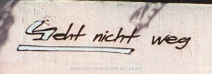 Seht nicht weg