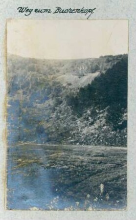 Foto des Wegs zum Buchenkopf