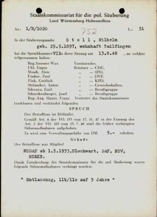 Stoll, Wilhelm
