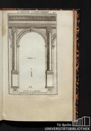XX. L'Ordre Corinthien. Description de...