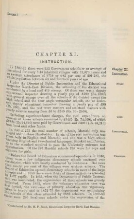 Chapter XI. Instructions