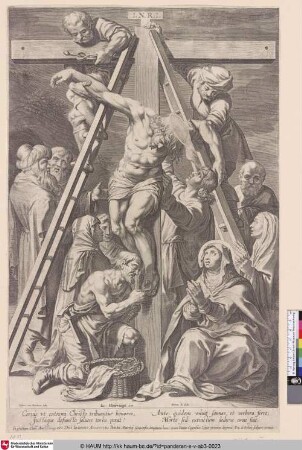 [Kreizabnahme; The descent from the cross]