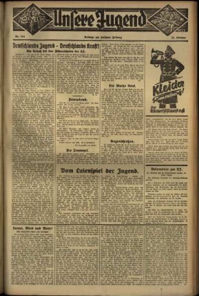 Zweite Ausgabe vom Mittwoch, den 24. Oktober 1934.