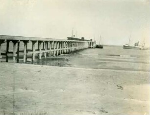 Eisenbeton-Landungsbrücke Colonia, Uruguay, 1928
