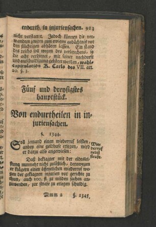 [Fünf und dreysigstes hauptstück. - Sieben und dreysigstens hauptstück.]