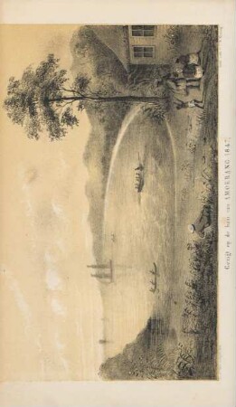 Gezigt op de baai van Amoerang 1847