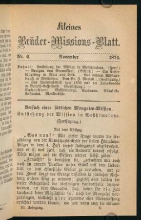 121-144, November 1874 (Nr. 6)