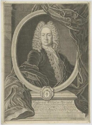 Bildnis des Friderich Wilhelm Herold