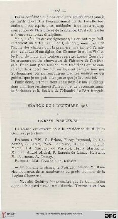 Séance du 5 décembre 1913