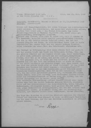 Mühlen/Neckar mit Ahldorf, Bierlingen, Felldorf, Mühringen u.a. Diaspora: Visitationsbericht mit Pfarrbericht 1948