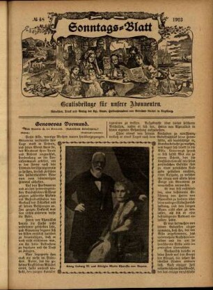 Ausgabe vom Sonntag, den 30. November 1913.