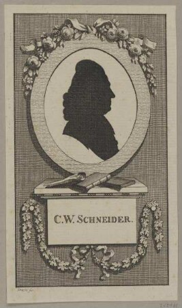 Bildnis des C.W. Schneider