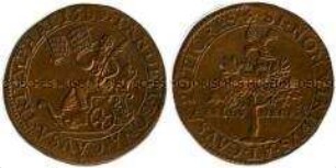 Niederlande, Historienpfennig, Zerstörung der spanischen Flotte