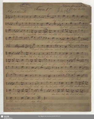 2 Partsongs - Mus.4813-E-516 : Coro maschile, pf; op. 24
