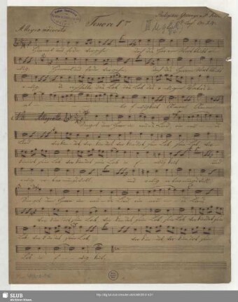 2 Partsongs - Mus.4813-E-516 : Coro maschile, pf; op. 24