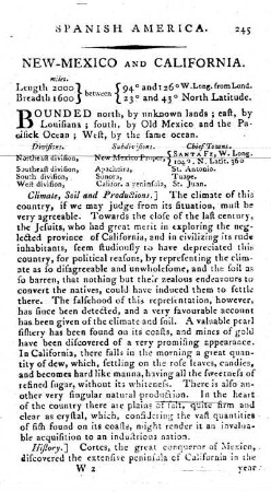 New Mexico and California
