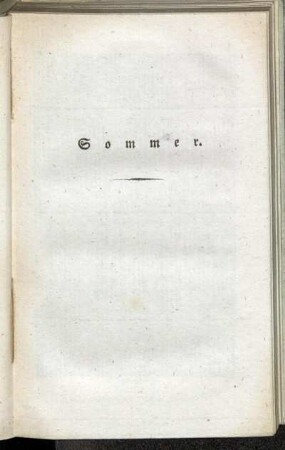 Sommer.
