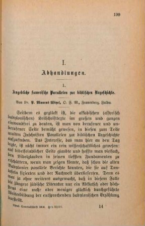 199-224 Angebliche sumerische Parallelen zur biblischen Urgeschichte