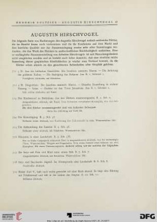 Augustin Hirschvogel (Nr. 711-784)