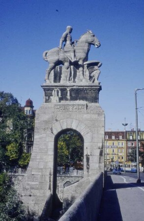 Wittelsbacher Brücke ü. d. Isar in München