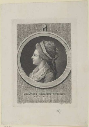 Bildnis der Christiane Witthöft