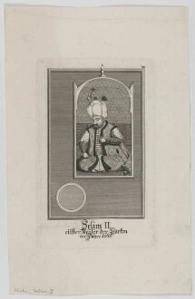 Bildnis des Selim II., Sultan des Osmanischen Reiches
