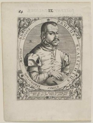 Bildnis des Paulus Scalichius