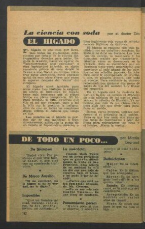 El higado : La ciencia con soda