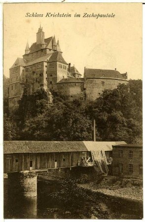 Waldheim. Schloss Kriebstein