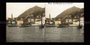 Ital. Zolltorpedoboote im Hafen von Limone sul Garda