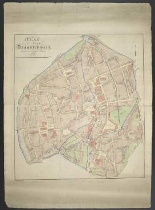 Plan der Stadt Braunschweig