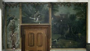 Jagdszenen und Tierkämpfe — Tierkampf und Hirschjagd