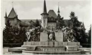 Das Welttelegraphendenkmal in Bern