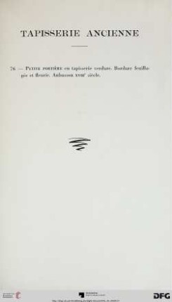 Tapisserie ancienne (Nr. 76)