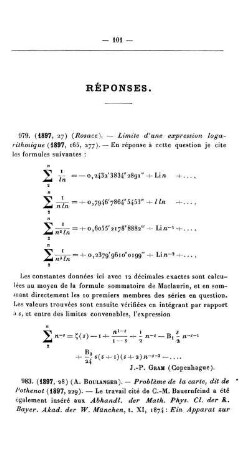Résponses.