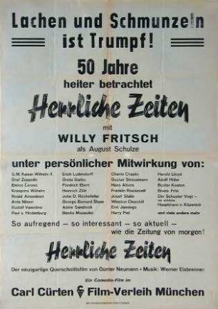 Herrliche Zeiten