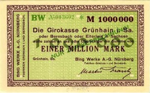 Eine Million Mark
