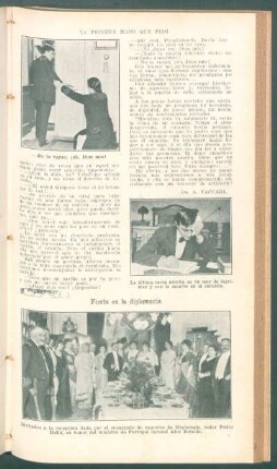 Fiesta en la diplomacia - [Fotografía]