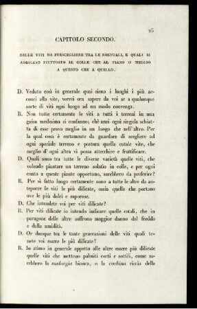 Capitolo Secondo