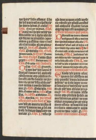 Officium de sanctis post pasca.