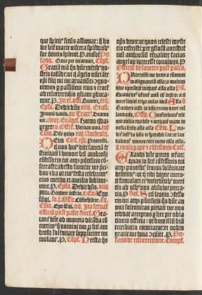 Officium de sanctis post pasca.