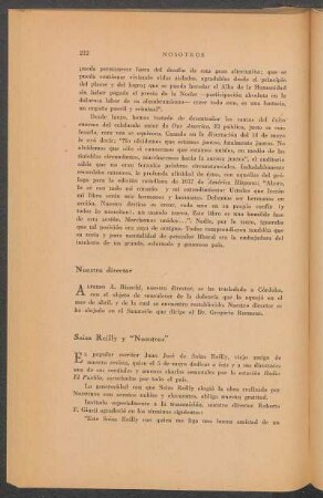 Soiza Reilly y "Nosotros"