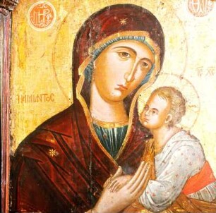Kreta. Die Mirakel-Ikone der Pan Akrotirianí, 15. Jh., Moní Toplú