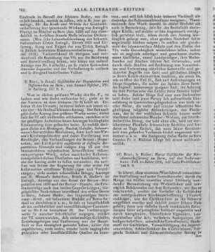 [Schriften in Bezug auf die Säcularfeier der Berner Reformation] Fischer, S.: Geschichte der Disputation und Reformation in Bern. Bern: Jenni [1828]