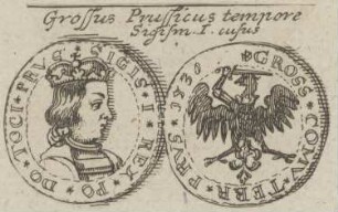 Bildnis von Sigismund I., König von Polen