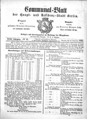 No. 41: No. 41, 28.September 1862