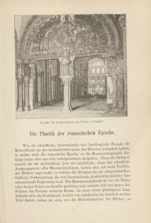 Die Plastik der romanischen Epoche.