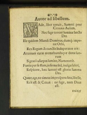 Autor ad libellum.